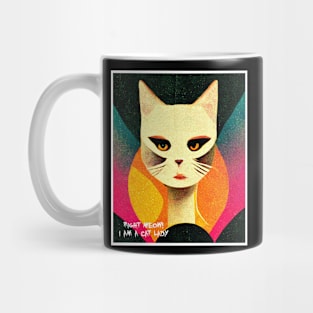 cat lady Mug